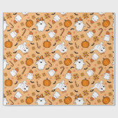 Cute Halloween Cadeaupapier (Vlak)