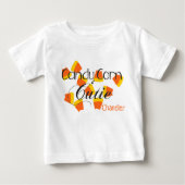 Cute Halloween Candy Corn Cutie Kinder Name (Voorkant)