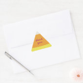 Cute Halloween Candy Corn Sticker (Envelop)