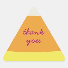 Cute Halloween Candy Corn Sticker