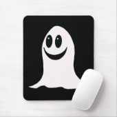 Cute Halloween Cartoon Ghost Muismat (Met muis)