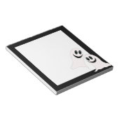 Cute Halloween Cartoon Ghosts Notitieblok (Schuin)
