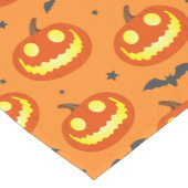 Cute Halloween Cartoon Pumpkin Korte Tafelloper (Hoek)