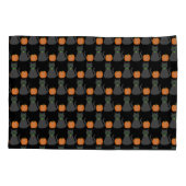 Cute Halloween Cat and Pumpkin Double side print Kussensloop (Achterkant)