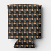 Cute Halloween Cat and Pumpkin Patterned Blikjeskoeler (Achterkant)