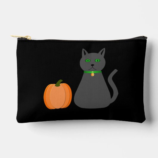 Cute Halloween Cat en Pumpkin Etui (Voorkant)