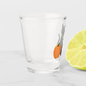 Cute Halloween Cat en Pumpkin Shot Glas (Links)