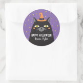 Cute Halloween Cat Sticker (Tas)