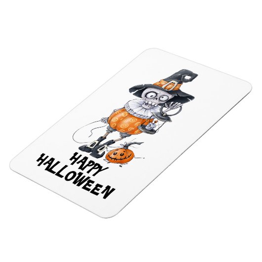 Cute halloween Character Magneet (Linkerzijde)