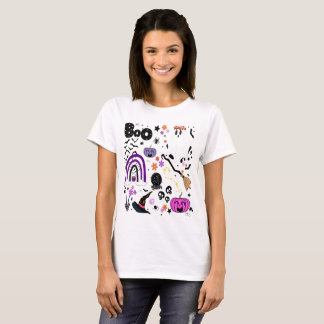 Cute Halloween Characters T-Shirt