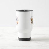 Cute Halloween Coffee Lover Reisbeker (Center)