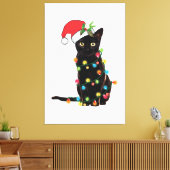 Cute Halloween Costume Welsh Corgi Mummy Hondenlie Canvas Afdruk (Insitu (Woonkamer))