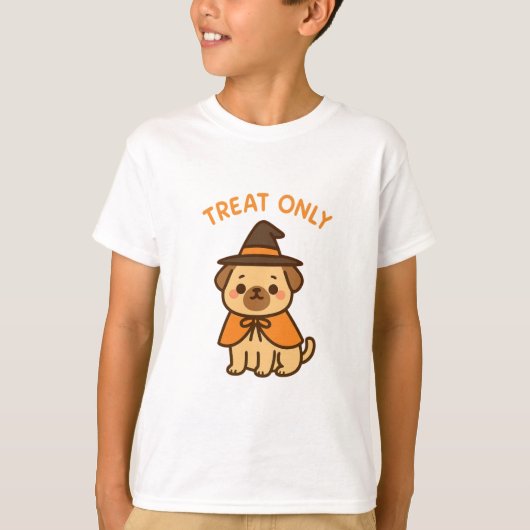 Cute Halloween dog shirt – dog lover (Voorkant)