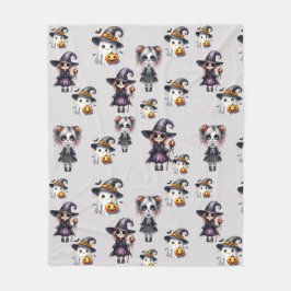 Cute Halloween Fleece Deken