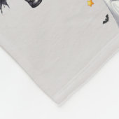 Cute Halloween Fleece Deken (Hoek)