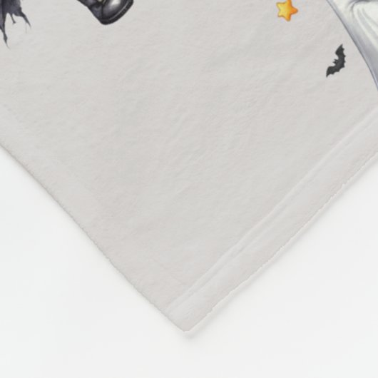 Cute Halloween Fleece Deken (Hoek)