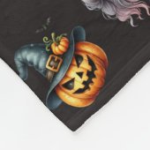 Cute Halloween Fleece Deken (Hoek)