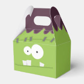 Cute Halloween Frankenstein Monster Face Bedankdoosjes (Achterkant)