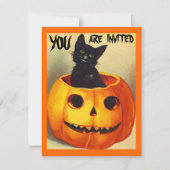 Cute  Halloween Fun Party uitnodigingen (Voorkant)