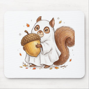 Cute Halloween Geest Eekhoorn Custom Favor Klassie Muismat