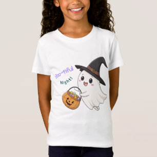 Cute Halloween Geest Kinderen T-Shirt