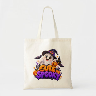Cute Halloween Geest T-Shirt - Kawaii Pastel Spoke Tote Bag