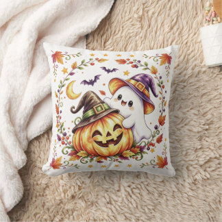 Cute Halloween Geest & Worp Kussen