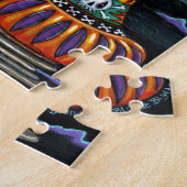 Cute Halloween Genie Girl Big Eyes Kat Ghosts Legpuzzel (Zijkant)