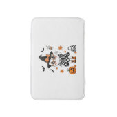 Cute Halloween Ghost Badmat (Voorkant Verticaal)
