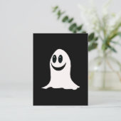 Cute Halloween Ghost Briefkaart (Staand voorkant)