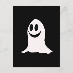 Cute Halloween Ghost Briefkaart