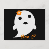 Cute Halloween Ghost Briefkaart (Voorkant)