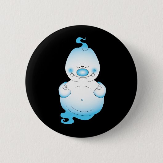 Cute Halloween Ghost Cartoon Ronde Button 5,7 Cm (Voorkant)