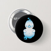 Cute Halloween Ghost Cartoon Ronde Button 5,7 Cm (Voorkant /achterkant)