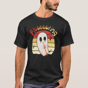 Cute & Halloween Ghost Flute & Flut 4 T-shirt