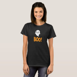 Cute Halloween Ghost Gezegde Boo! T-shirt