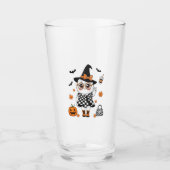 Cute Halloween Ghost Glas (Voorkant)