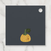 Cute Halloween Ghost Little Boo any age Birthday Bedankjes Labels (Achterkant)