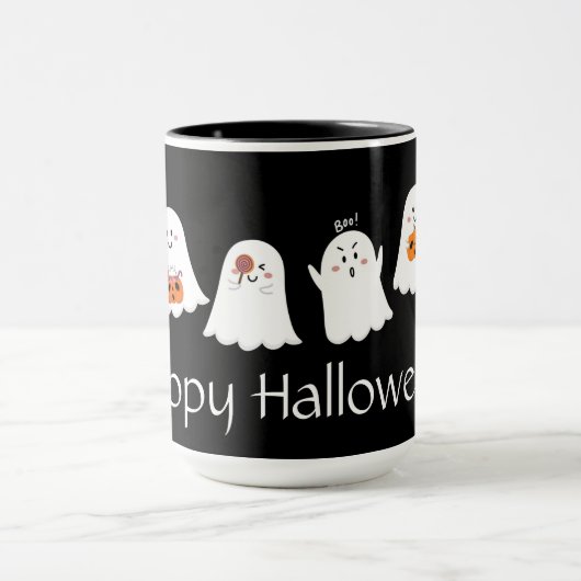 Cute Halloween Ghost Mok (Midden)