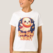Cute halloween ghost night t-shirt design (Voorkant)