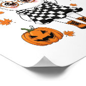 Cute Halloween Ghost Poster (Hoek)