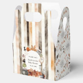 Cute Halloween Ghost Pumpkin Baby Shower Bedankdoosjes (Geopend)