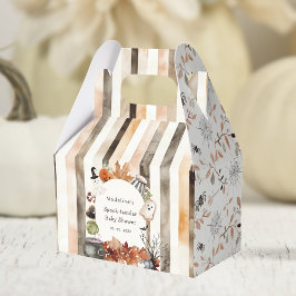 Cute Halloween Ghost Pumpkin Baby Shower Bedankdoosjes