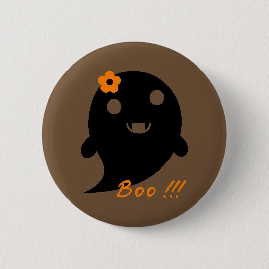 Cute Halloween Ghost Ronde Button 5,7 Cm (Voorkant)