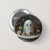 Cute Halloween Ghost Ronde Button 5,7 Cm (Voorkant /achterkant)