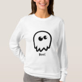 Cute Halloween Ghost Shirten T-shirt (Voorkant)