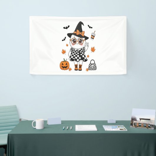 Cute Halloween Ghost Spandoek (Beurs)