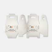 Cute Halloween Ghost Spooktacular Birthday Decor Bedankdoosjes (Uitgevouwen)