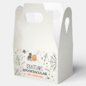 Cute Halloween Ghost Spooktacular Birthday Decor Bedankdoosjes (Geopend)