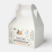 Cute Halloween Ghost Spooktacular Birthday Decor Bedankdoosjes (Voorkant Zijde)